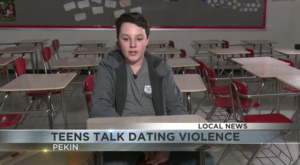 Is it happening to your teen? Pekin students get lesson on dating violence.